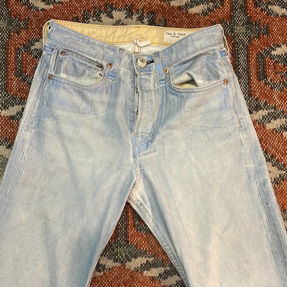 Rag & Bone MAYA HIGH-RISE ANKLE STRAIGHT sz 23 - Picture 5 of 10